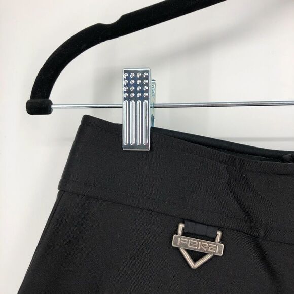 FERA SKIWEAR Vtg Black Stirrup Foot Ski Pants - Picture 2 of 7